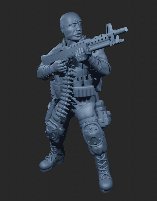 Boris Andronov, The Mercenary - for Worldspanner Factions