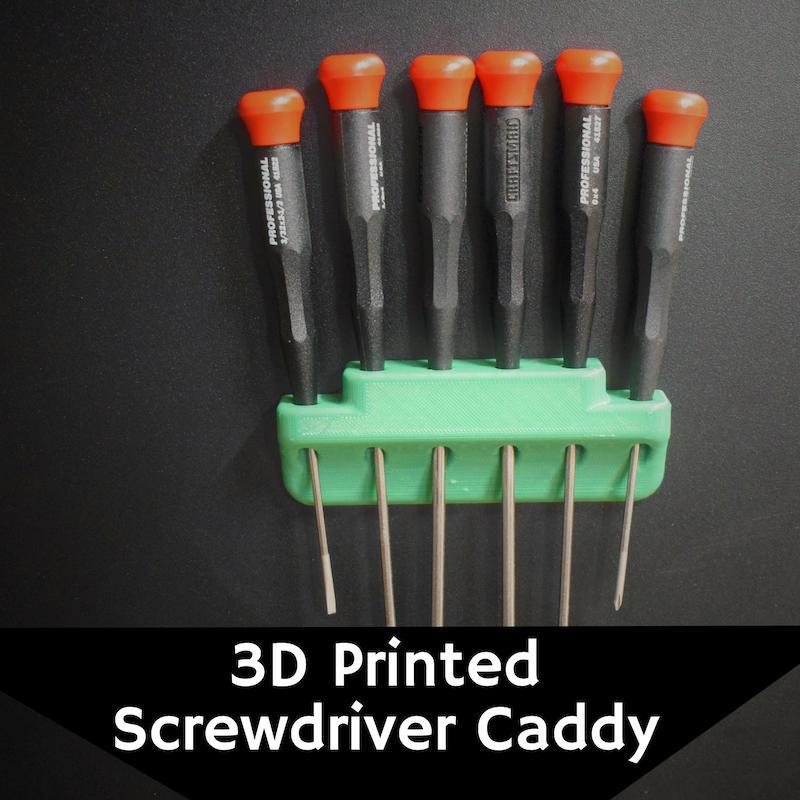 Magnetic Screwdriver Caddy