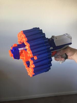 72 Nerf dart rail attachment