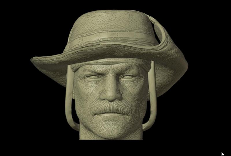 Bushwhacker Head, Vase From Dirty Bomb Video game For 3d printing