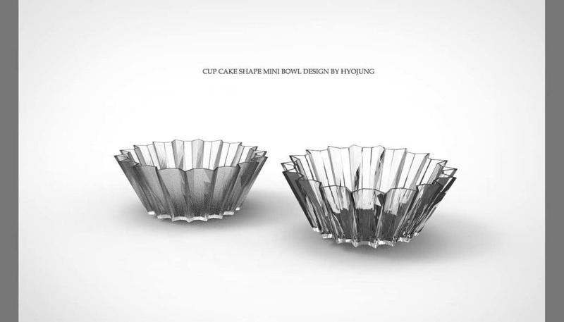 CUP CAKE SHAPE MINI BOWL