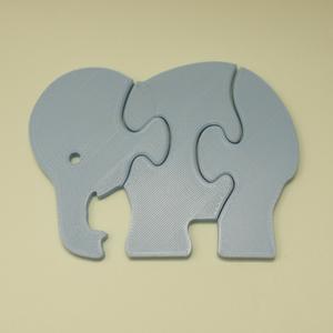 Todler Puzzle Toy - Elephant