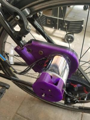 Motor Mount for a DIY Ebike