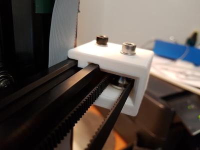Wanhao D9 x axis belt return pulley bracket