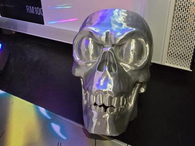 Mars Attacks Alien Skull