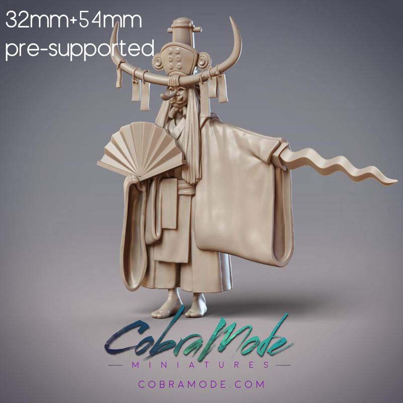 Tengu Noh Exorcist - Akaribo, Daitengu Zuijin (Pre-Supported)