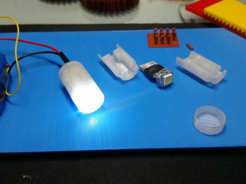 Support for LED lamp