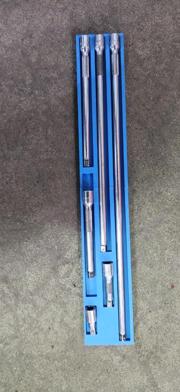 1/4 drive snap on extension holder tray 