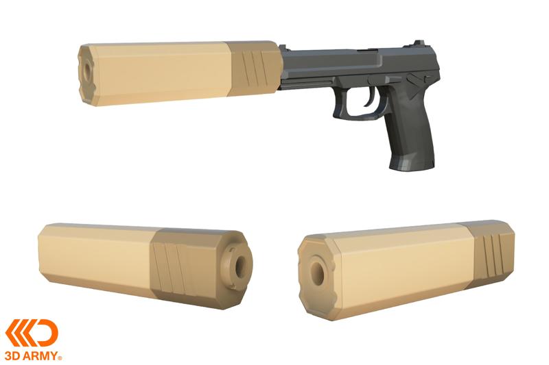 AIRSOFT - SUPRESSOR 25 | MK 23 OSPREY