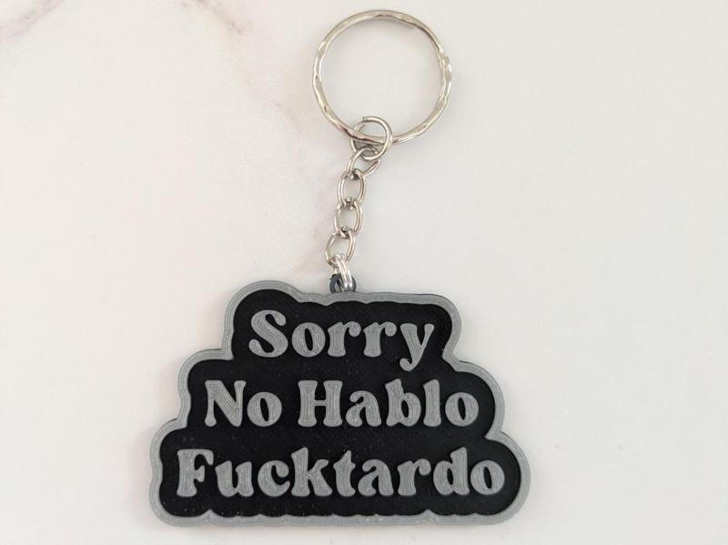 No retardo keyring
