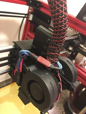 Hypercube Evolution dual radial fan mount