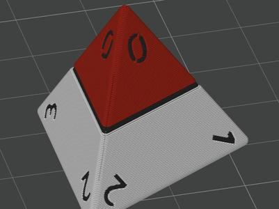 D4 Dice Pokeball - End of round countdown