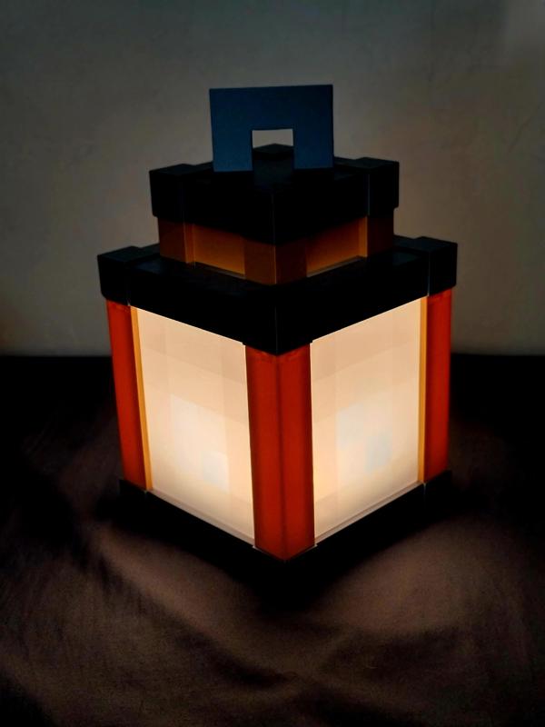 Minecraft Lantern (Bambu LED Lamp Kit)