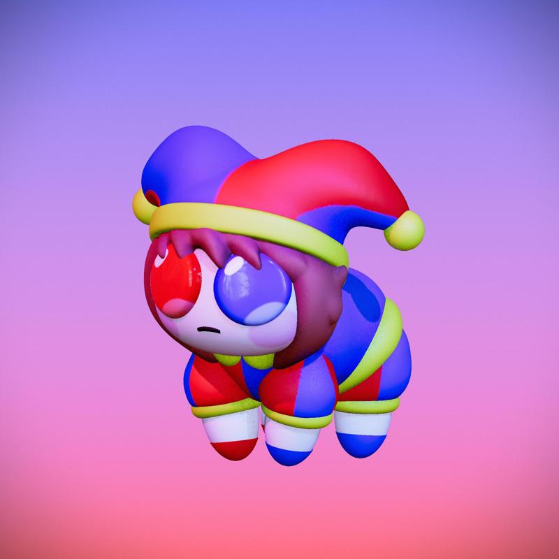 Pomni cat Kawaii / 3mf