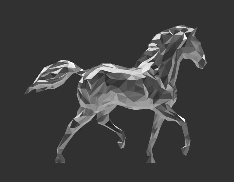 Running Horse Magnificent Design