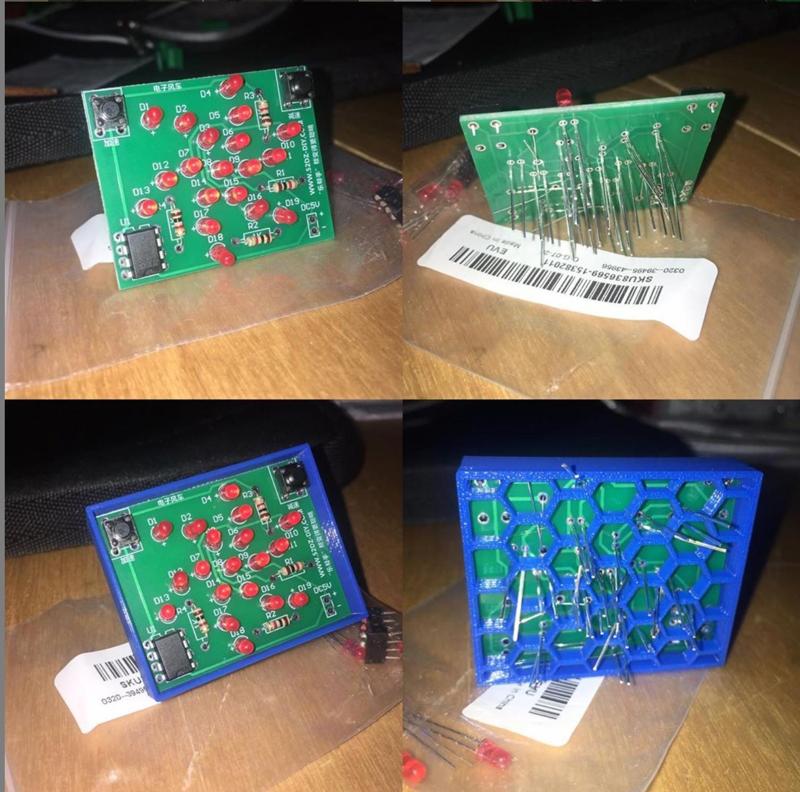 A Simple Makers LED CircuitBoard Case