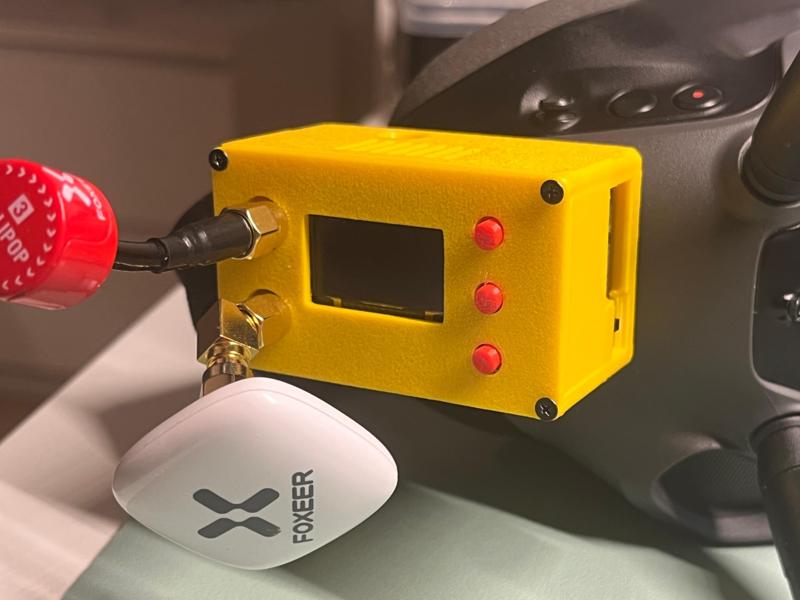 DJI Goggle Analog Adapter Mount URUAV V2