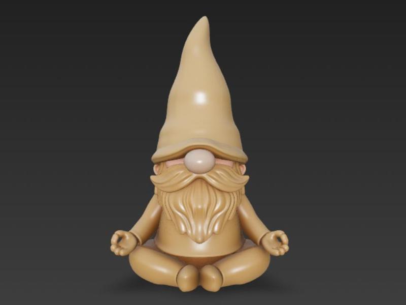 Meditating Gnome