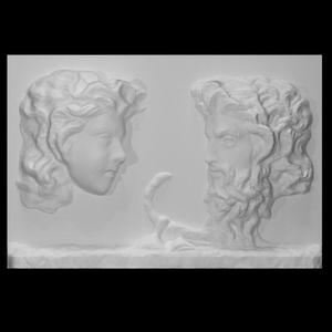 Two-sided relief
