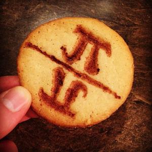 Pi Day Cookie Cutter/Stamp - Eat 2π Worth of Cookie!