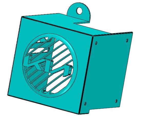 KIA-Theme Ender3Guard V2: Precision Fan Cover