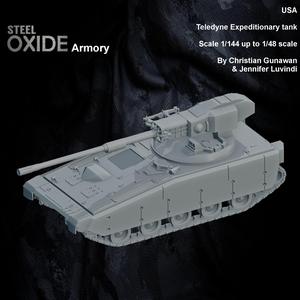 US Teledyne Expeditionary tank