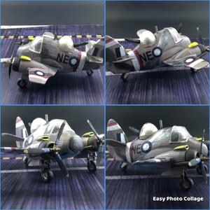 Bristol Beaufighter - tooned 'Egg Plane' version
