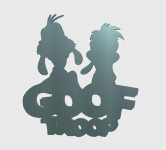 Goof Troop Magnet (Goofy & Max)