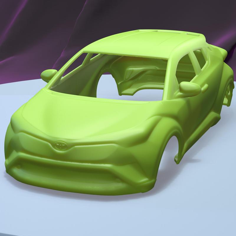 Toyota C-HR (1/24) Printable Car Body