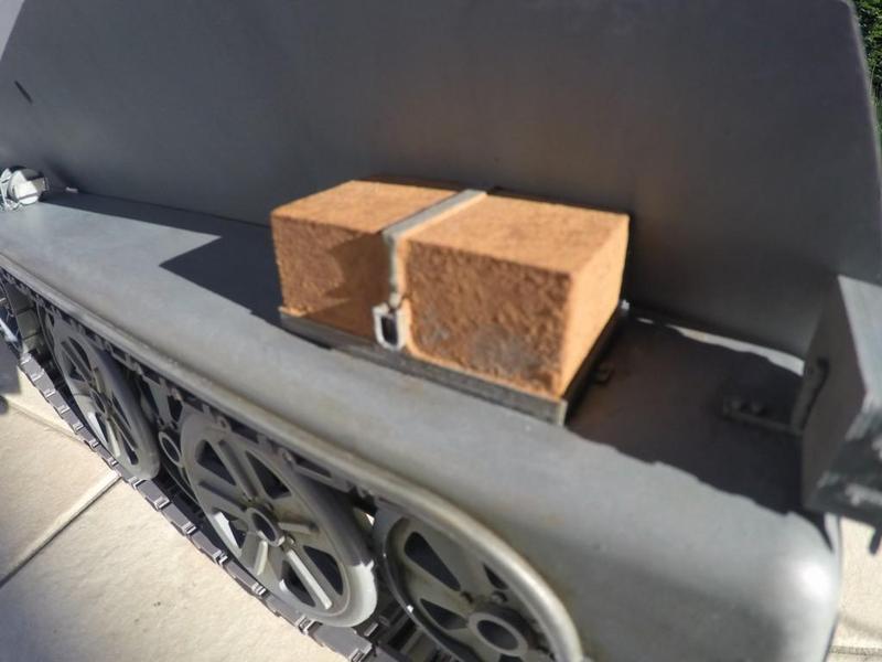 Wood block SdKfz 250