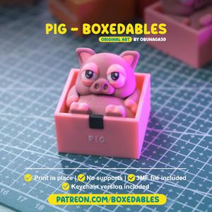 Pig - Boxedables [Original Art]