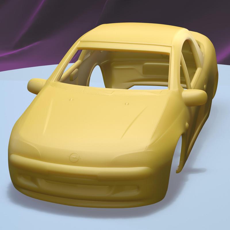 OPEL TIGRA 1994 (1/24) PRINTABLE CAR BODY