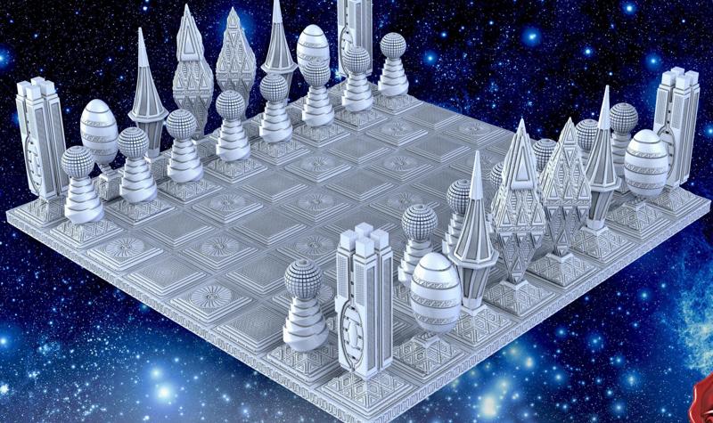 Galactic Chess Set
