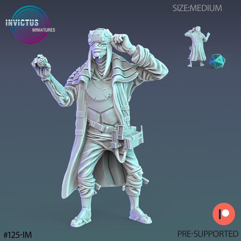 Space Ship Navigator / Alien Bandit / Ruthless Trickster / Cosmic Headhunter / Cyberpunk Warrior / Invasion Army / Trooper Attack / Sci-Fi Encounter