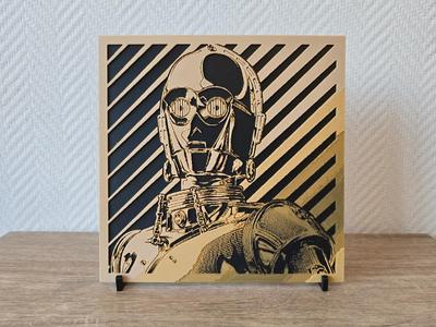 C-3PO Star Wars Hueforge