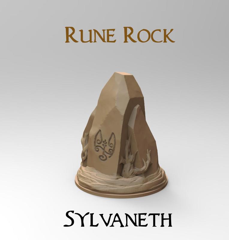 Rune Rock : Sylvaneth (32mm base)