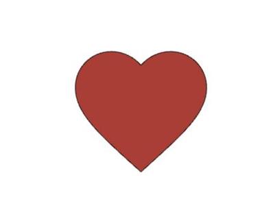 Heart 2D (Various Sizes)