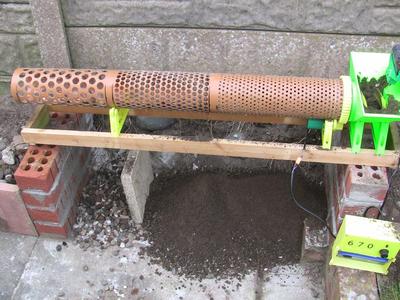 4" Waste Pipe Trommel
