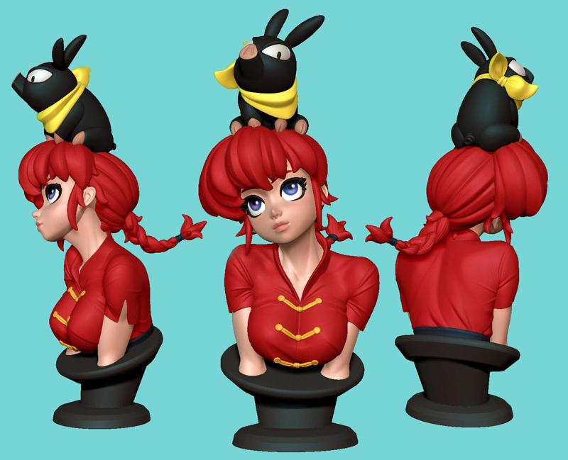 Ranma and Pechan Bust