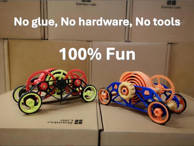 Spring Car – Customizable Construction