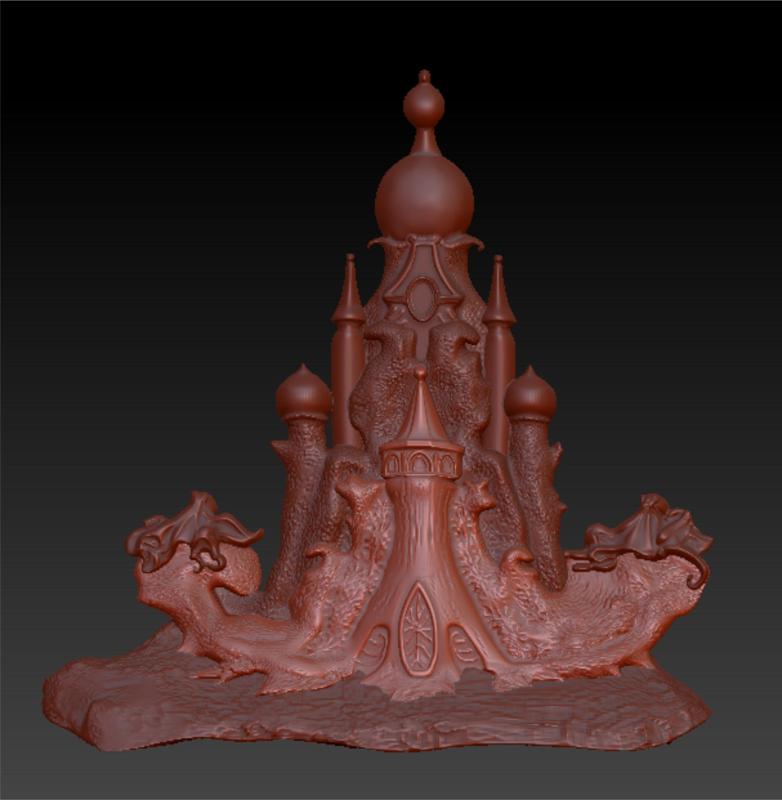 underwater magic castle