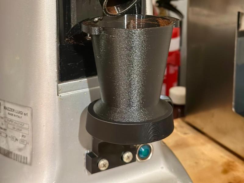 Mazzer Super Jolly dosing cup holder