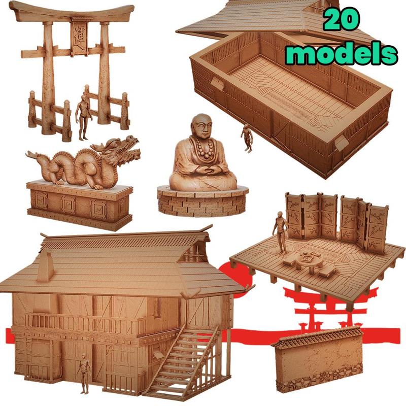 Realistic Japanese Village #1