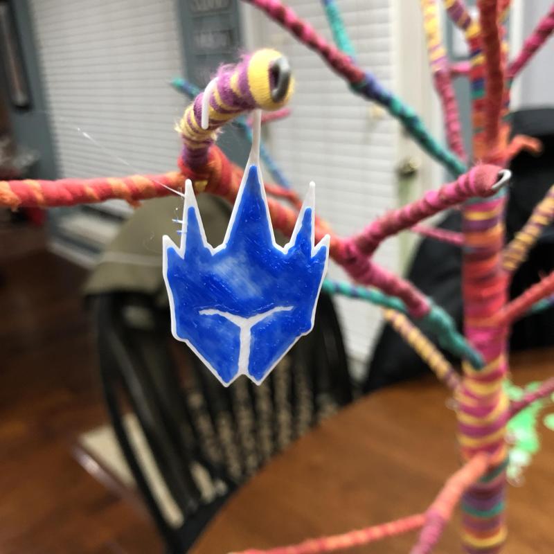 Reinhardt Character Icon Ornament