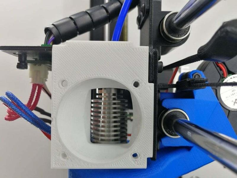 Anycubic I3 MEGA 40x40 fan adapter for E3D v6