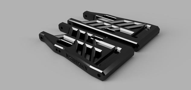 Losi 5ive-t Heavy Duty rear Arms(5T/2.0)