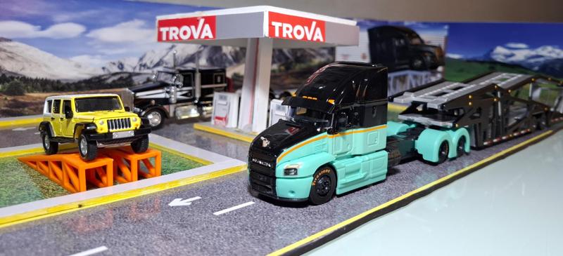 Rampa para vehuculo a escala