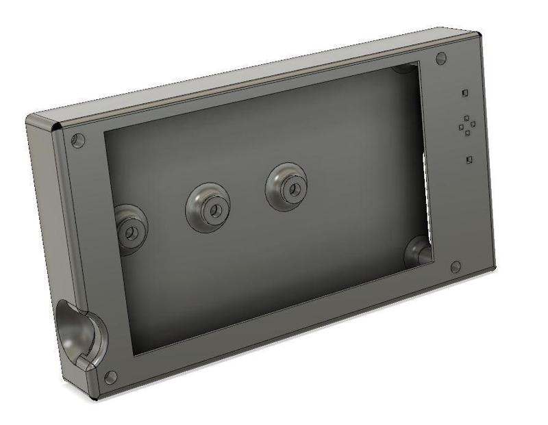 PanelDue 5i case with usable SD card access