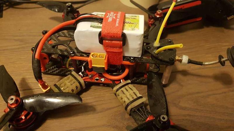 XT60 holder Martian II Alien FPV Drone