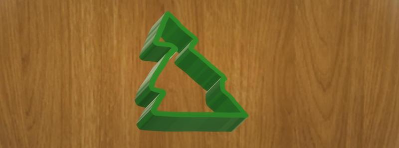 christmas tree coockie former